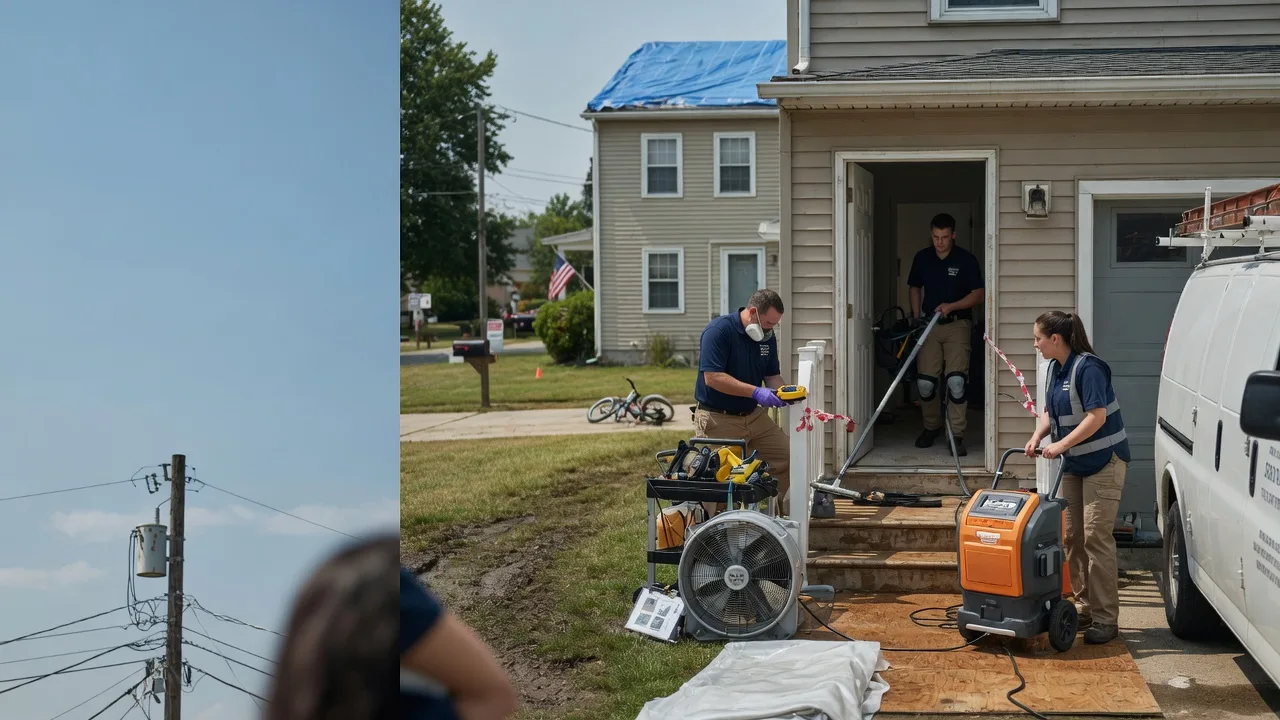 Water Damage Repair in Johnsonville, IL near me